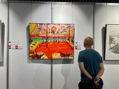 80余幅作品看深圳特區(qū)40年發(fā)展 深圳市文化系統(tǒng)優(yōu)秀美術(shù)書法作品全國巡展走進(jìn)重慶